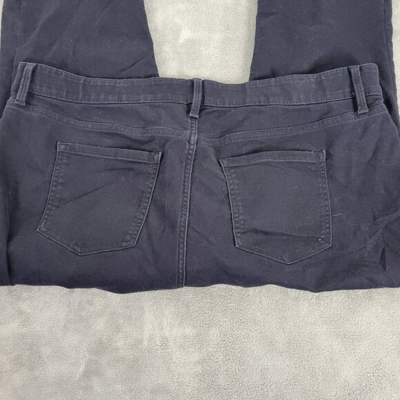 Liz Claiborne Womens Jeans 18W Plus Sara Crop Capri Comfort Indigo Blue CAP19E - Picture 6 of 10